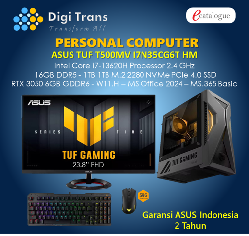 Asus TUF T500MV i7N35CG6T HM